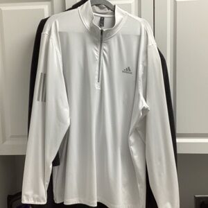 Adidas Men's White Performance Jacket